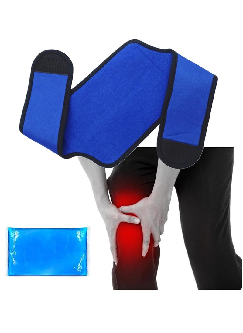 Ritecare Ice Pack for Knee Injuries Reusable Gel Hot Cold Pack for Knee Replacement Surgery, Fast Pain Relief, Cold Ice Packs for Knees Swelling, Sports Injury, Bursitis, Arthritis, Joint Pain Bruises Sprains  - Image 1