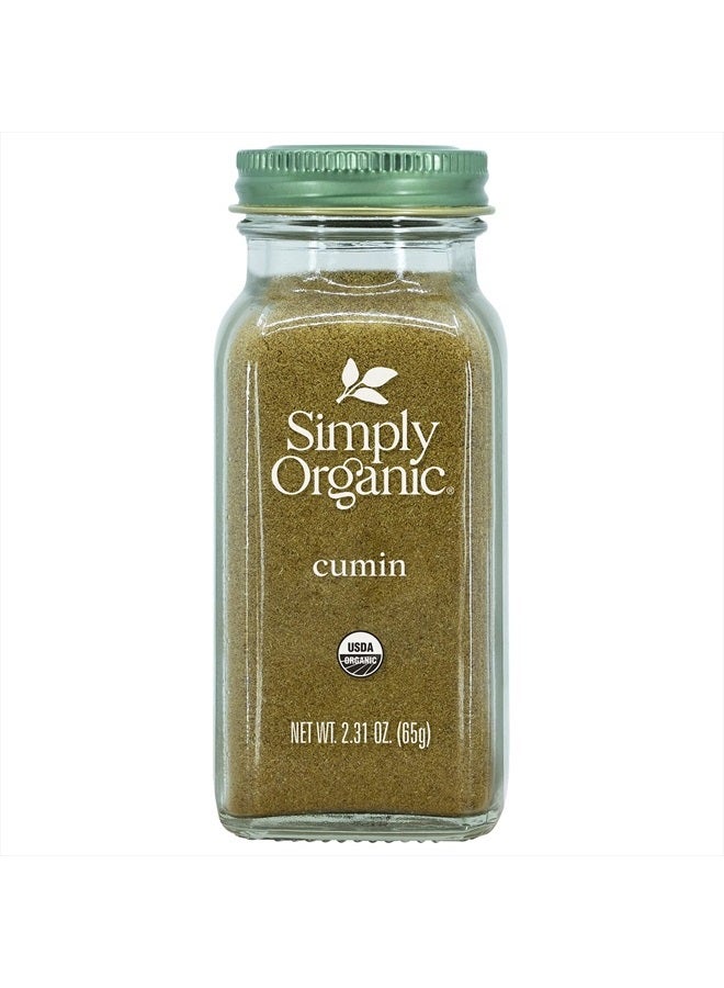 Simply Organic Ground Cumin Seed, Certified Organic | 2.31 oz | Cuminum cyminum L. - Image 1