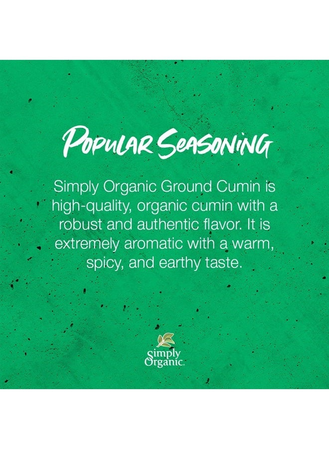 Simply Organic Ground Cumin Seed, Certified Organic | 2.31 oz | Cuminum cyminum L. - Image 3