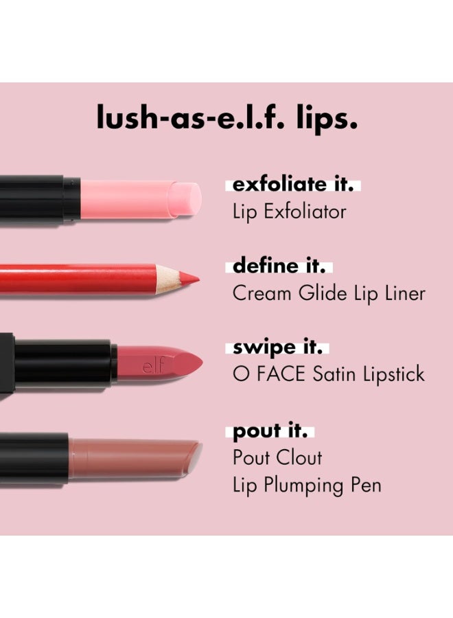 إلف قلم تحديد الشفاه كريم غلايد عالي التصبغ لتشكيل ونحت الشفاه لمسة نهائية شبه مطفية نباتي خالٍ من القسوة الحقيقة أم العري - Image 3