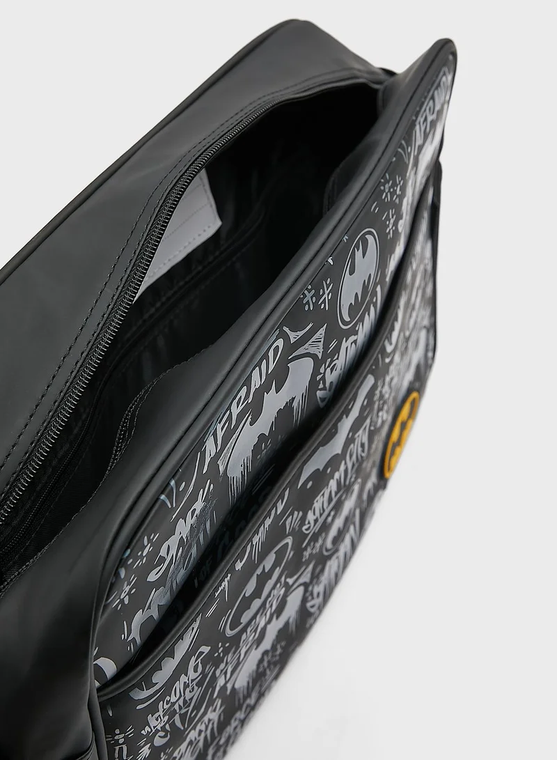 Warner Bros Kids Batman Messenger Bag