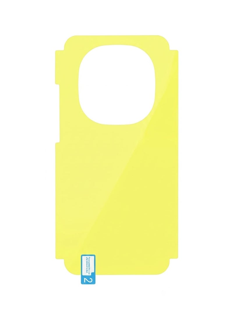 طقم حماية شامل للشاشة لهاتف Redmi Note 15 Pro+ 5G (زجاج مقسّى بلاصق كامل، وغطاء حماية خلفي، وأدوات التركيب) - Image 2