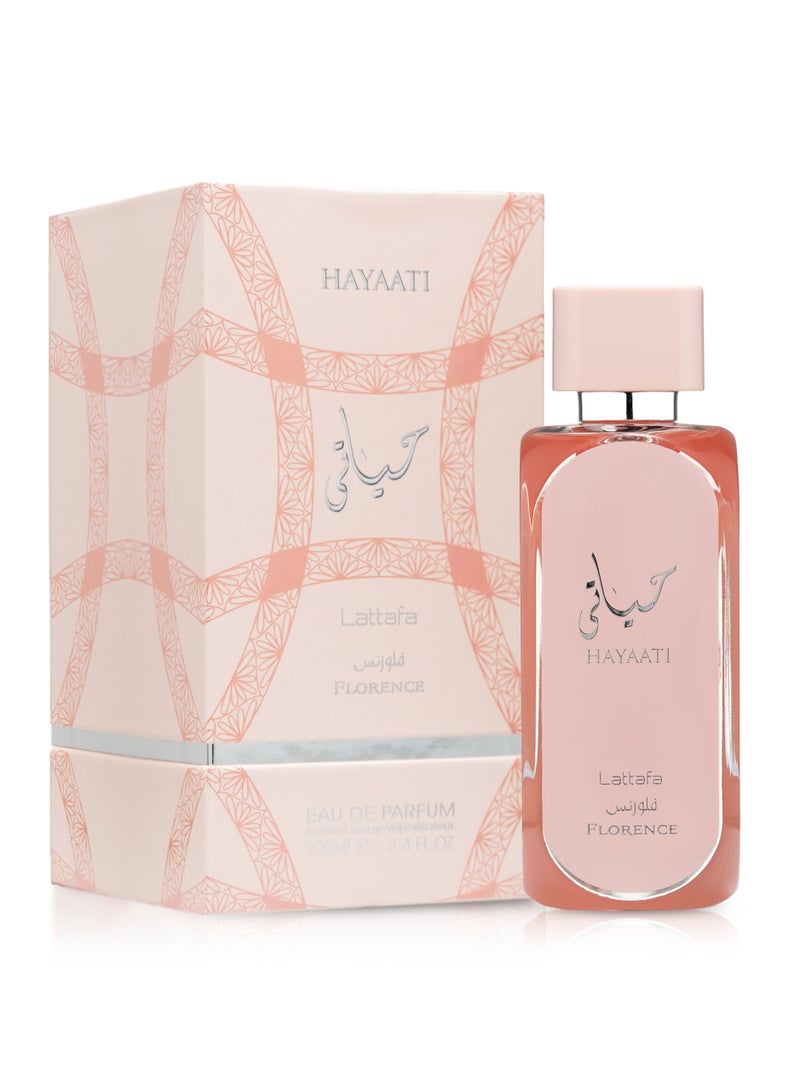 Lattafa Hayaati Florence Eau de Parfum 100ml