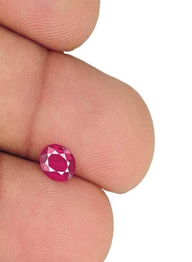 DAURAYA GEMS Manik Stone Certified Burma Ruby Stone 6.25 Ratti 5.65 Carat Gemstone (AB0505) - Image 3