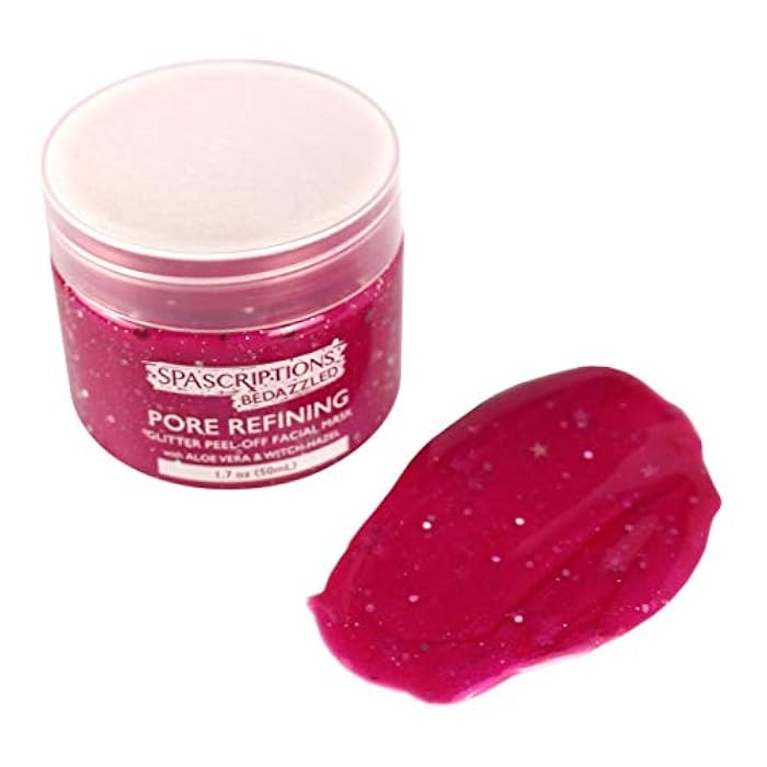 SpaScriptions BeDazzled- Firming & Pore Refining Glitter Peel-Off Masks - Image 4