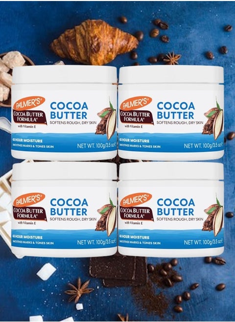 4 Pieces Cocoa Butter Formula Cream 100g