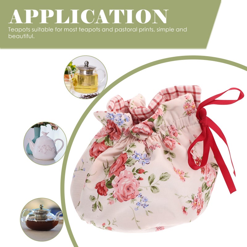 Insulated Kettle Cover Decorative Tea Pot Cover Tea Pot Protective Cover Teapot Warm Cover - Image 5
