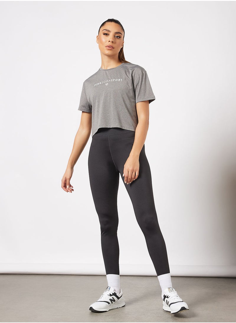 Pink Soda - Alley Logo Tights - Image 1