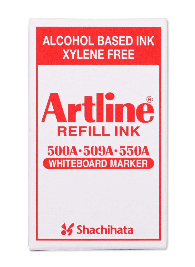 Artline Artline Refill Ink for 500A, 509A and 550A White Board Marker, Color:Black-ARIKESK50ABK  - Image 5