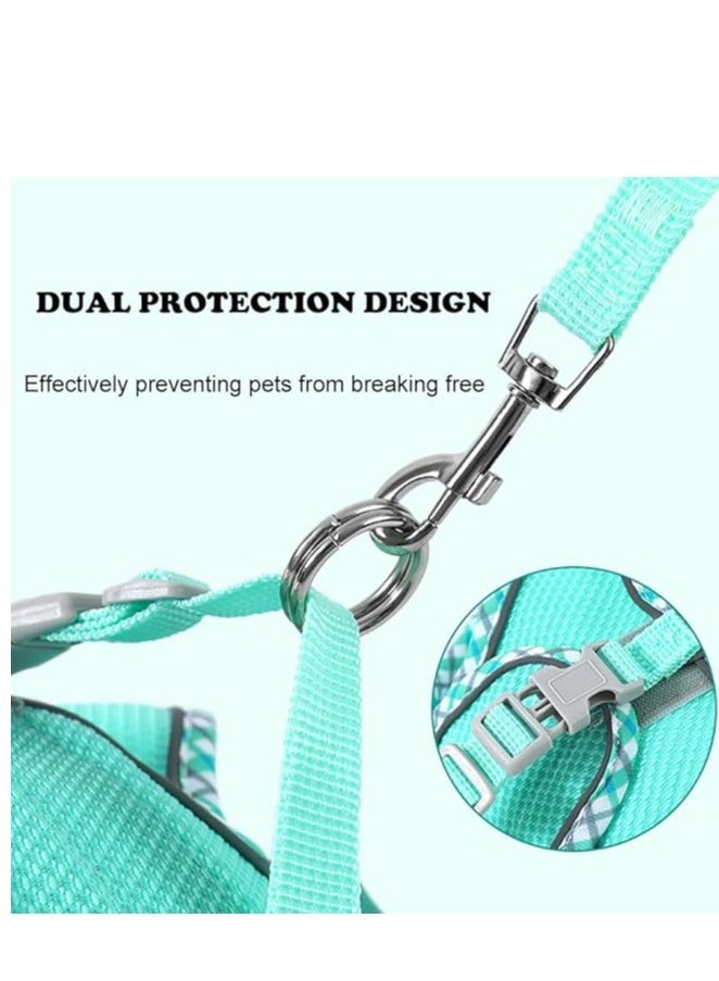 Dog Harness for Small and Medium Dogs – No Pull Puppy Harness and Leash Set, Easy Walk Harness for Walking, Running, and Training - Image 5