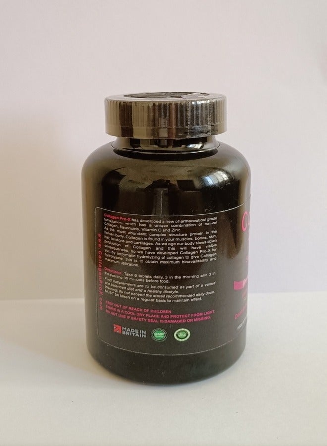 Collagen Pro-X Skin Hair Nails Collagen Formula of 6000MG Marine Collagen Halal Certified With Flavonoids Vitamin C And Zinc For Glowing And Radiating Beauty. - Image 2