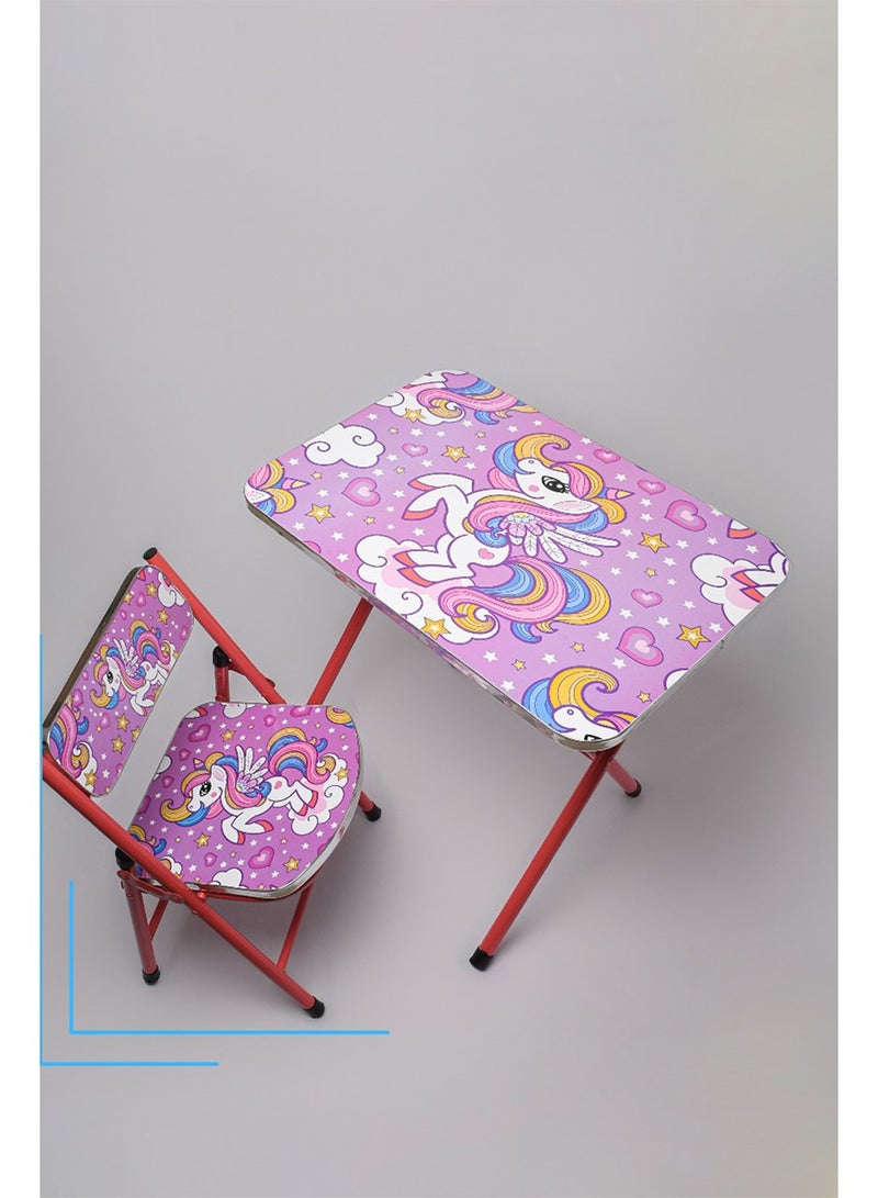 Generic Children's study table and chair set  - Image 1