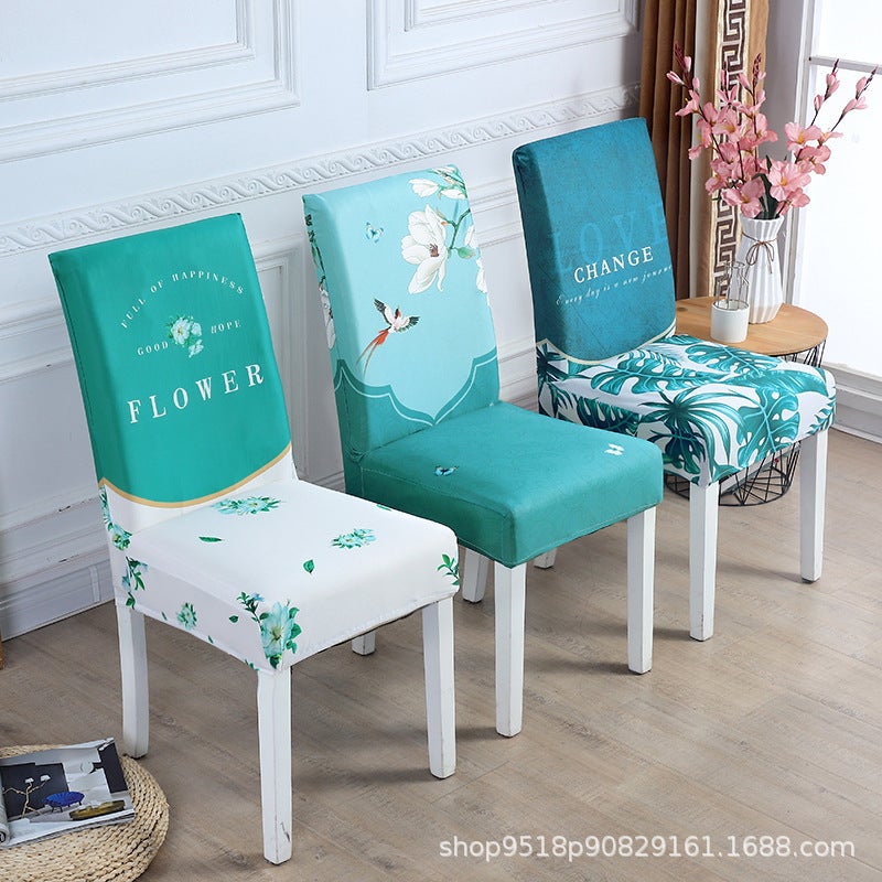 Elastic Fabric Chair Cover Chair Cover Dining Chair Cover Household Suit Universal Seat Cover Stool Cover Universal Chair Cover - Image 4