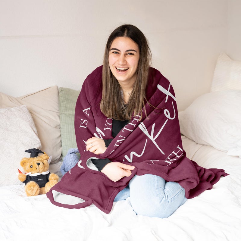 Butonus Get Well Soon Gifts for Women Gifts for Women Inspirational Gifts Blanket 60""x50"" Feel Better Gifts Hug/Healing Blanket for Women - Image 4