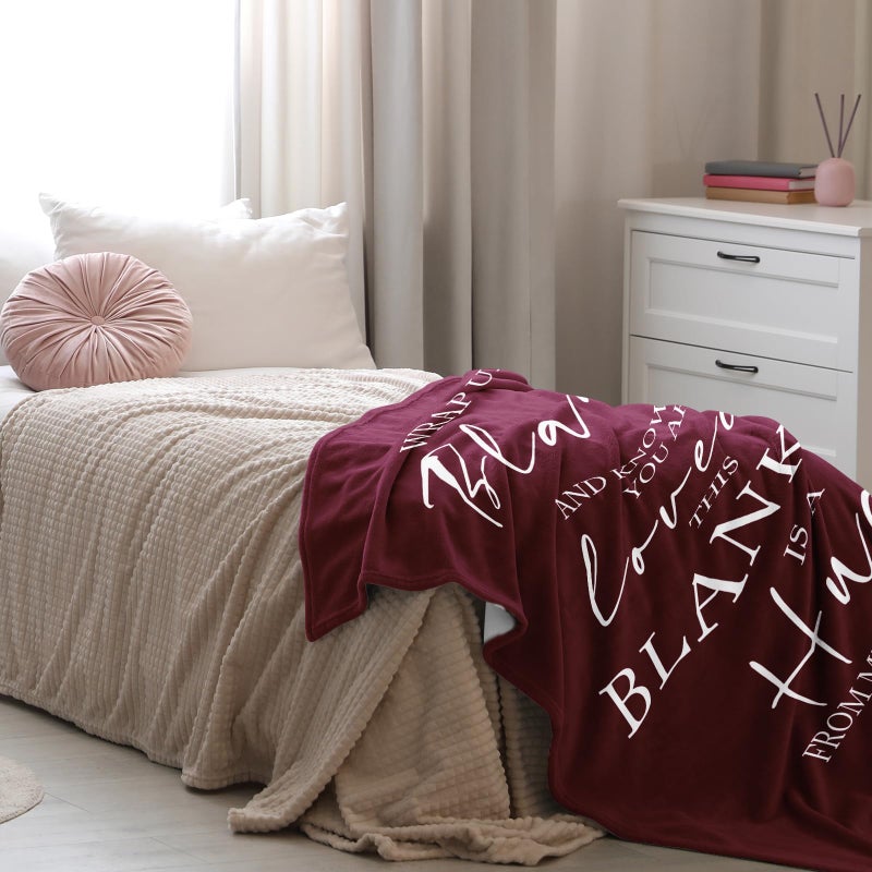 Butonus Get Well Soon Gifts for Women Gifts for Women Inspirational Gifts Blanket 60""x50"" Feel Better Gifts Hug/Healing Blanket for Women - Image 5