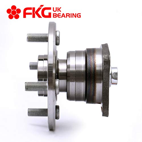 FKG 512018 Rear Wheel Bearing Hub Assembly fit for 1993-2002 Toyota Corolla, 1998-2002 Chevy Prizm, 1993-1997 Geo Prizm, 4 Lugs 4 Bolt Non Abs Set of 2 - Image 5