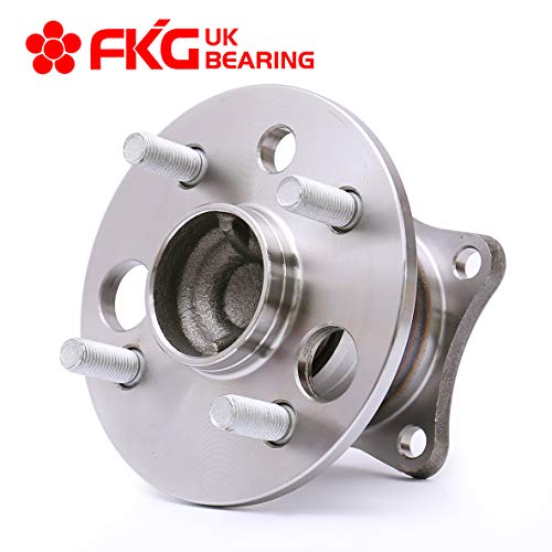 FKG 512018 Rear Wheel Bearing Hub Assembly fit for 1993-2002 Toyota Corolla, 1998-2002 Chevy Prizm, 1993-1997 Geo Prizm, 4 Lugs 4 Bolt Non Abs Set of 2 - Image 4