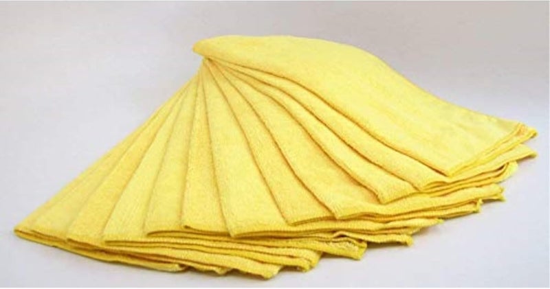 Kirkland Signature Ultra Plush Microfiber Towels 12 Pack - 40.6 x 40.6 cm - Image 3