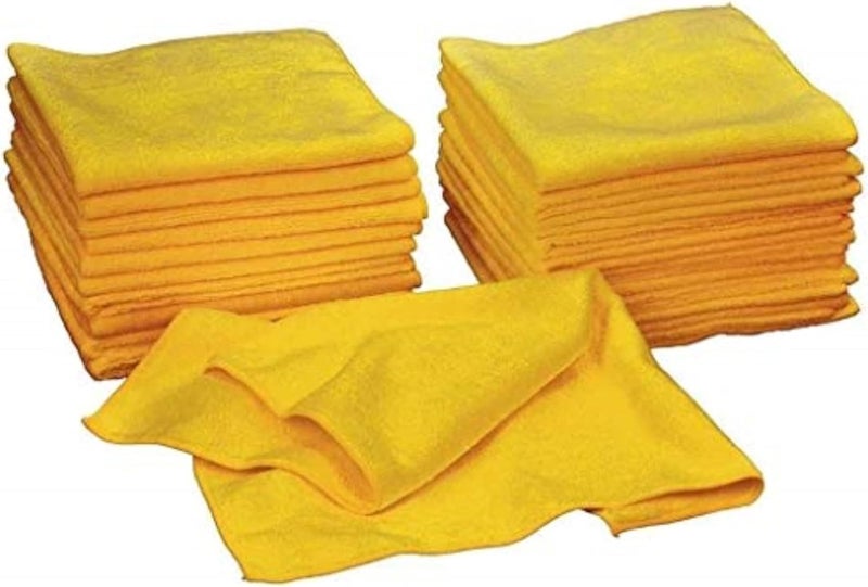 Kirkland Signature Ultra Plush Microfiber Towels 12 Pack - 40.6 x 40.6 cm - Image 1