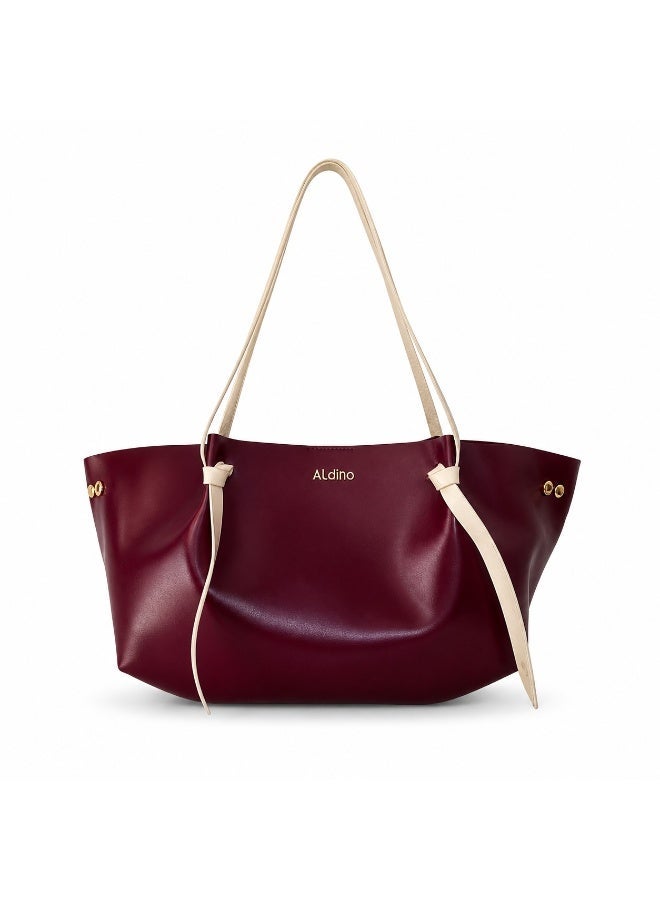 Aldino A premium women's handbag set from ALINO-1-MAROON - Image 2