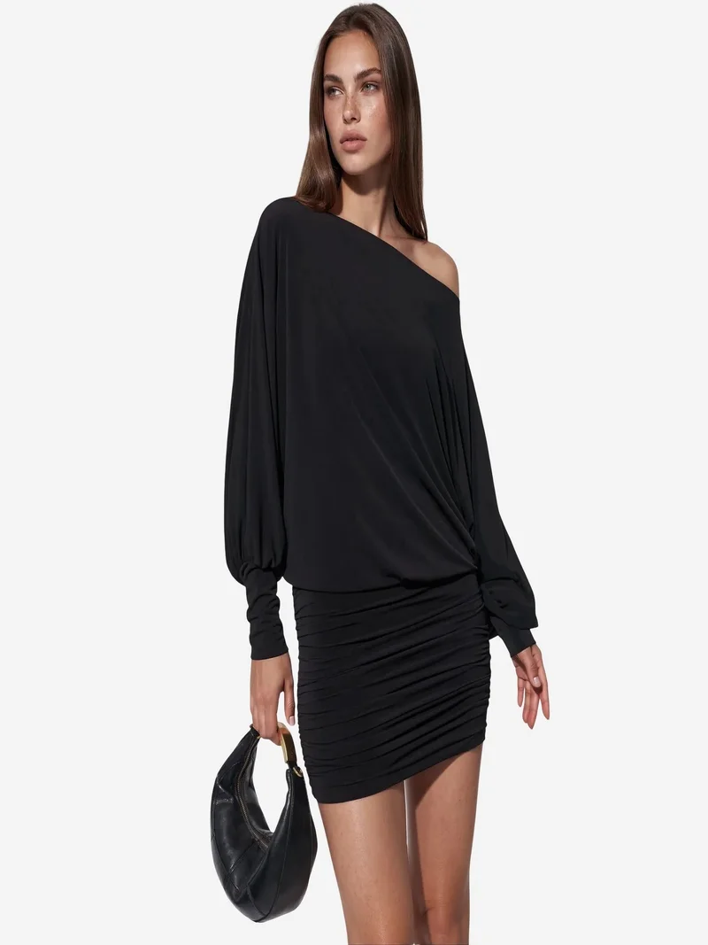 Busem BUSEM Cotton-Blend Mini Skirt