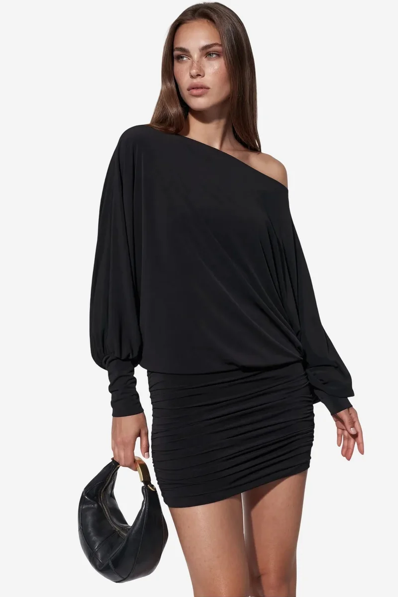 Busem BUSEM Cotton-Blend Mini Skirt