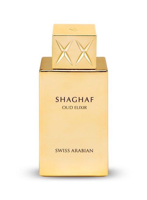 Shaghaf Oud Elixir Unisex Eau De Parfum 75ml