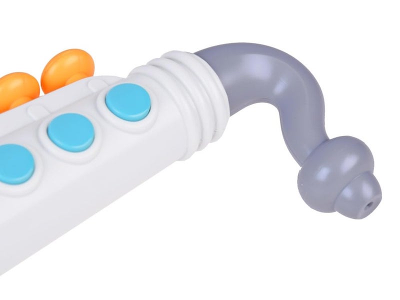 Mini Explorer ساكسفون موسيقي للأطفال ميني إكسبلورر | ساكسفون بلعب واقعي بتشطيب معدني | لعبة موسيقية للتعلم المبكر للأطفال من عمر 3 سنوات فما فوق | آمن وخفيف الوزن | هدية عيد ميلاد - Image 3