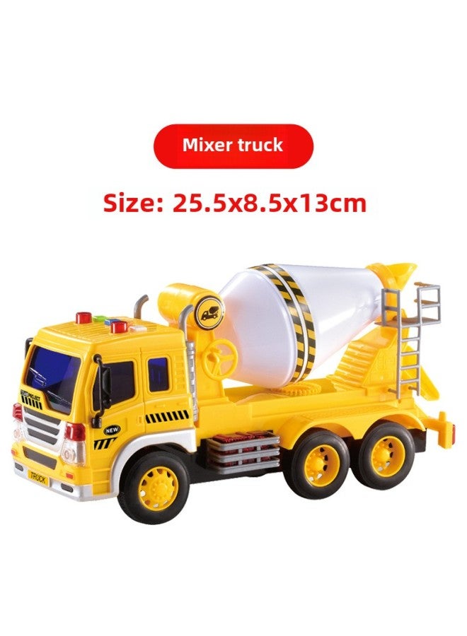 Art Car Play Simulation Large Inertia Children's Toy Car Engineering Excavator Baby Toy Lights Music Story-Color:310D 【acousto-optic】 Excavator - Image 5