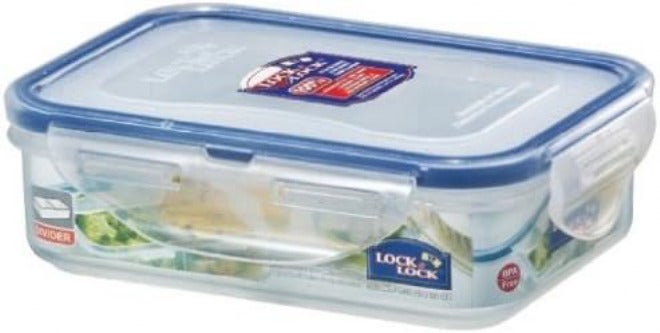 LocknLock Rectangular Short Food Container 360Ml With Divider - Image 2