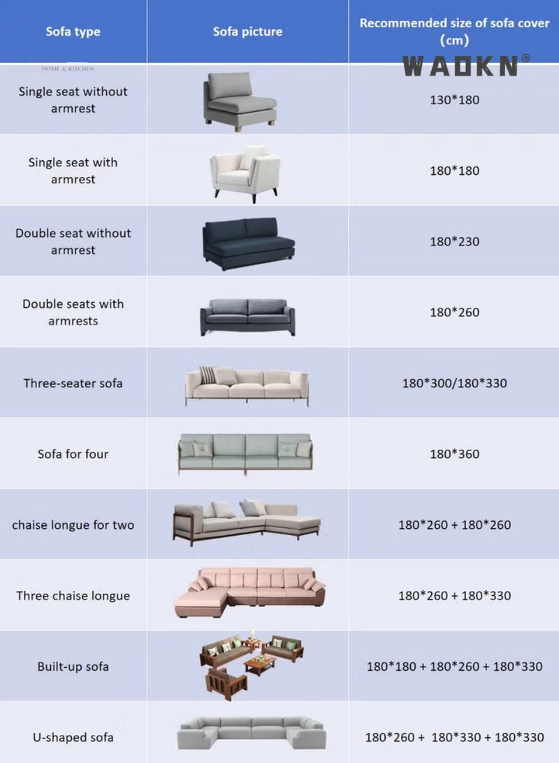 دبليو أيه أو كي أن غطاء أريكة متعددة الأغراض أنيق غير انزلاق عكسي أريكة أغطية زخرفية للأريكة غطاء أريكة النمط الشمالي مع الحواف الزخرفية مقاومة للخدش يرمي شينيل يرمي للأريكة الكبيرة أربعة مواسم أريكة يرمي غطاء أريكة عالية الكثافة حامي أريكة (بيج) - Image 3