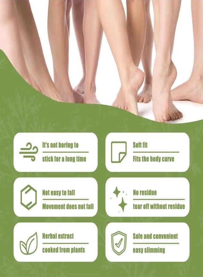 GMORO Wormwood Beautiful Leg Stickers Shaping Thighs Shaping Beautiful Legs Tight Leg Muscle Lifting Stickers  - Image 2