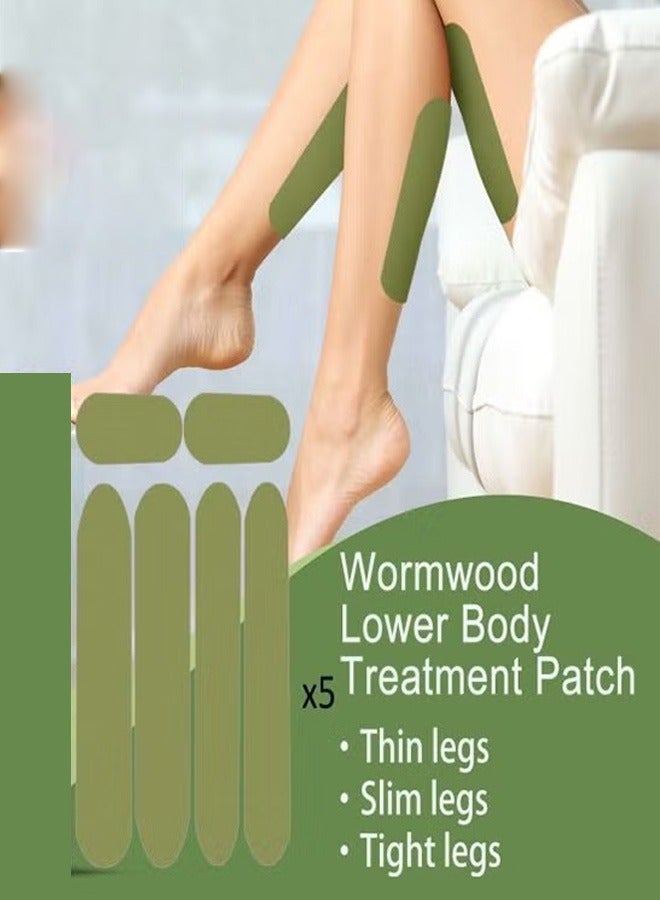 GMORO Wormwood Beautiful Leg Stickers Shaping Thighs Shaping Beautiful Legs Tight Leg Muscle Lifting Stickers  - Image 1