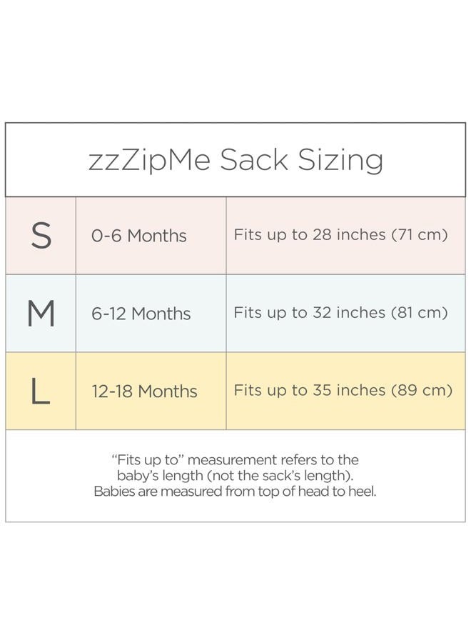 SwaddleDesigns Cotton Muslin zzZipMe Sleeping Sack, Wearable Blanket with 2-Way Zipper, Black Hedgehog, Medium, 6-12 Months  - Image 5
