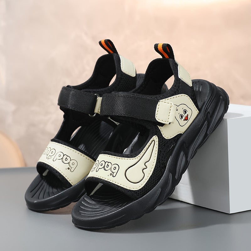 Boys Sandals Summer Open-Toe Lightweight Beach Shoes Fashionable Children'S Non-Slip Soft Sole Boys Trendy Shoes - Image 5