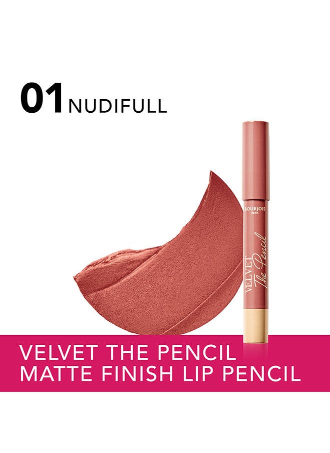 BOURJOIS PARIS Velvet the Pencil - 01- Nudifull 3g  - Image 2