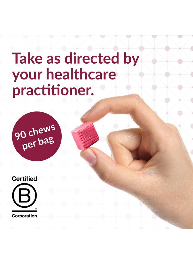 بارياتيك أدفانتج أقراص سيترات الكالسيوم من بارياتريك أدفانتج، ٥٠٠ ملغ، قابلة للمضغ - لمرضى جراحة السمنة - فيتامين د٣ - مكمل كالسيوم قابل للمضغ خالٍ من السكر - أقراص كالسيوم بارياتريك للمضغ - بنكهة الفراولة - ٩٠ قرصًا - Image 3