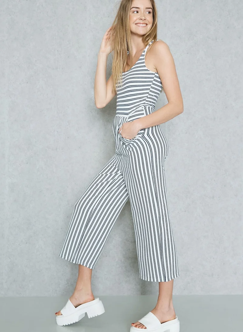 Ginger Striped Jumpsuit