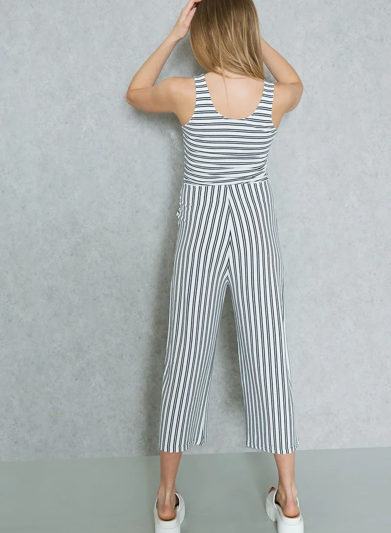 Ginger Striped Jumpsuit