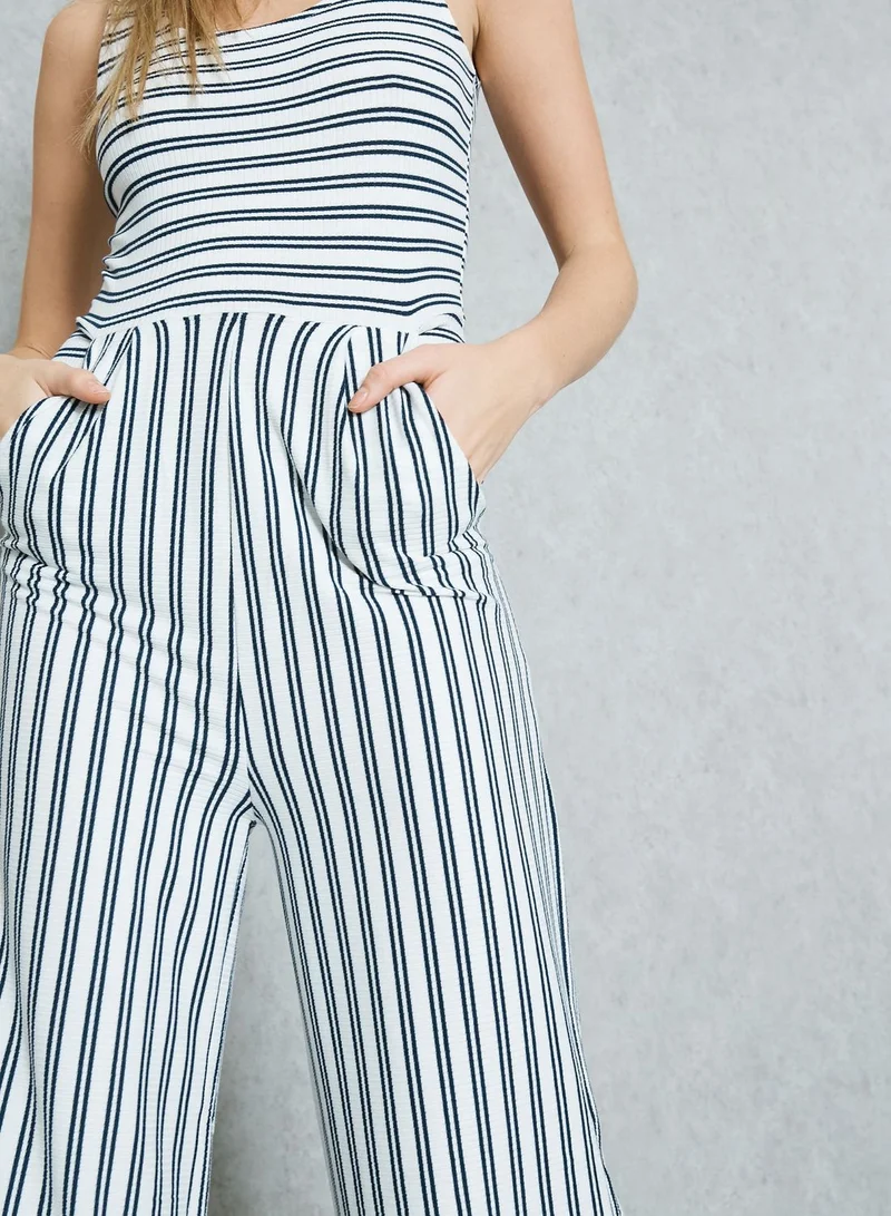 Ginger Striped Jumpsuit
