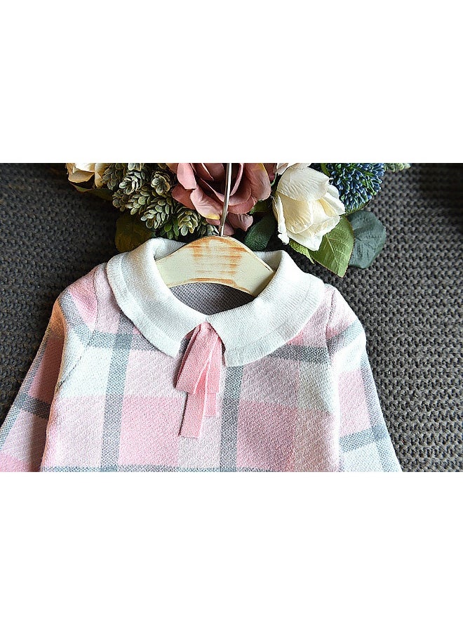 Box Pink Plaid Peter Pan collar  2 pcs sweatshirt & Skirt Winterwear set for Girls-3-4Y - pzsku/Z8A7A1CA0376F2136BB4EZ/45/_/1740398583/6aeb796b-0a7f-43df-af41-77c83ebb7705