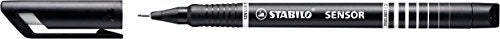 STABILO Sensor Fineliner Pen, Black - Image 2