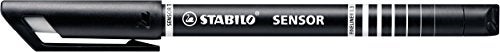 STABILO Sensor Fineliner Pen, Black - Image 1