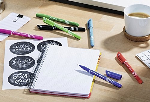 STABILO Sensor Fineliner Pen, Black - Image 5