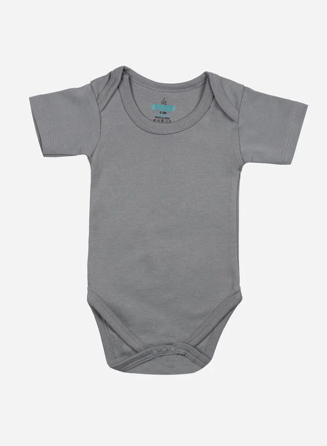 Babies Basic Pack of 3 - Solid Short Sleeves Bodysuit by Styli