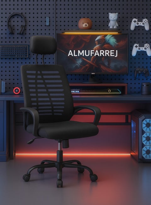 Gaming Chair – Premium Ergonomic Design for Long Sessions, Professional Use, and All Ages