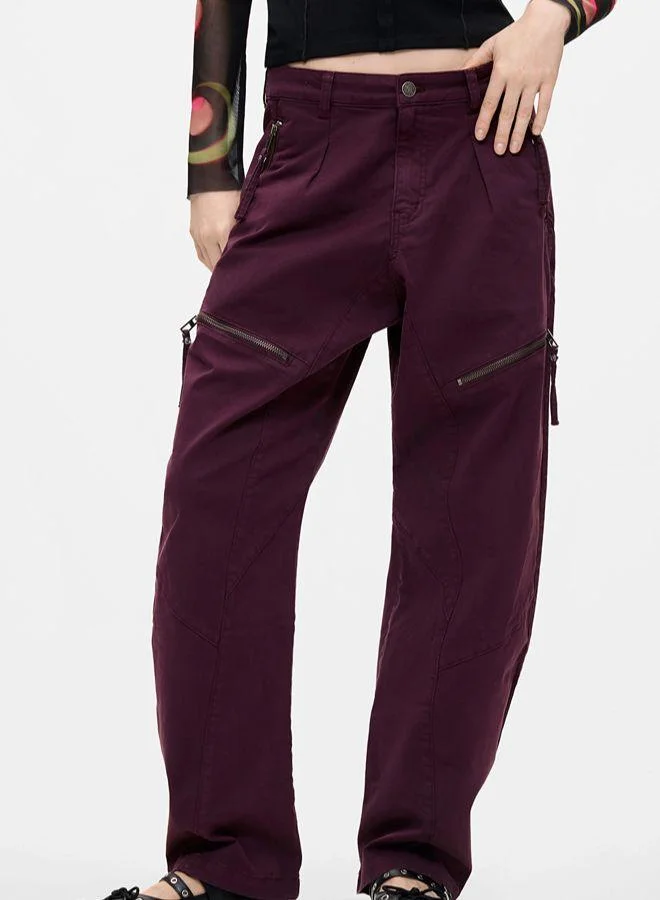 Desigual Long Zipper Trousers