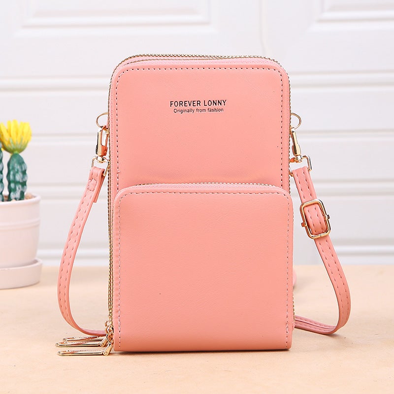 Multifunctional Solid Color PU Leather Wallet, RFID Blocking Design Portable Daily Storage Purse for Cards Cash Coin Business Use - Image 3