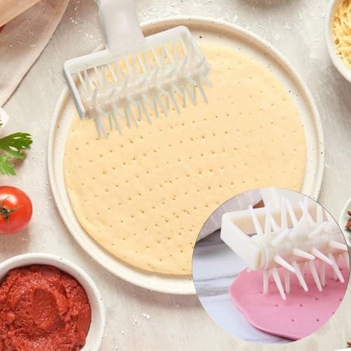 Zoov Pizza Dough Docker Roller with Spikes for Holes (Docker Roller) - Image 4