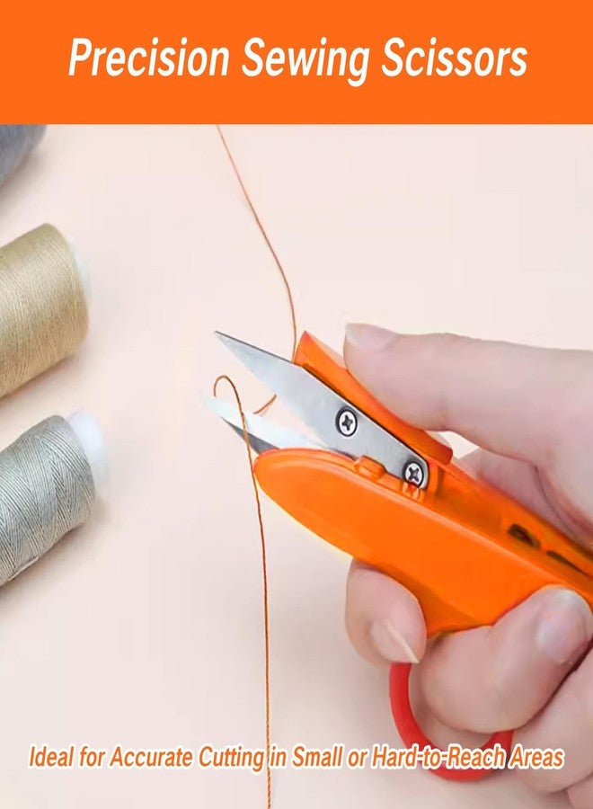 YAFIYGI Thread Snips Scissors for Sewing Small Plastic Sewing Nippers Embroidery Snippers Craft Snip Cutters and Thread Clippers for Cutting Thick Fabric and Fishing Line - Image 3